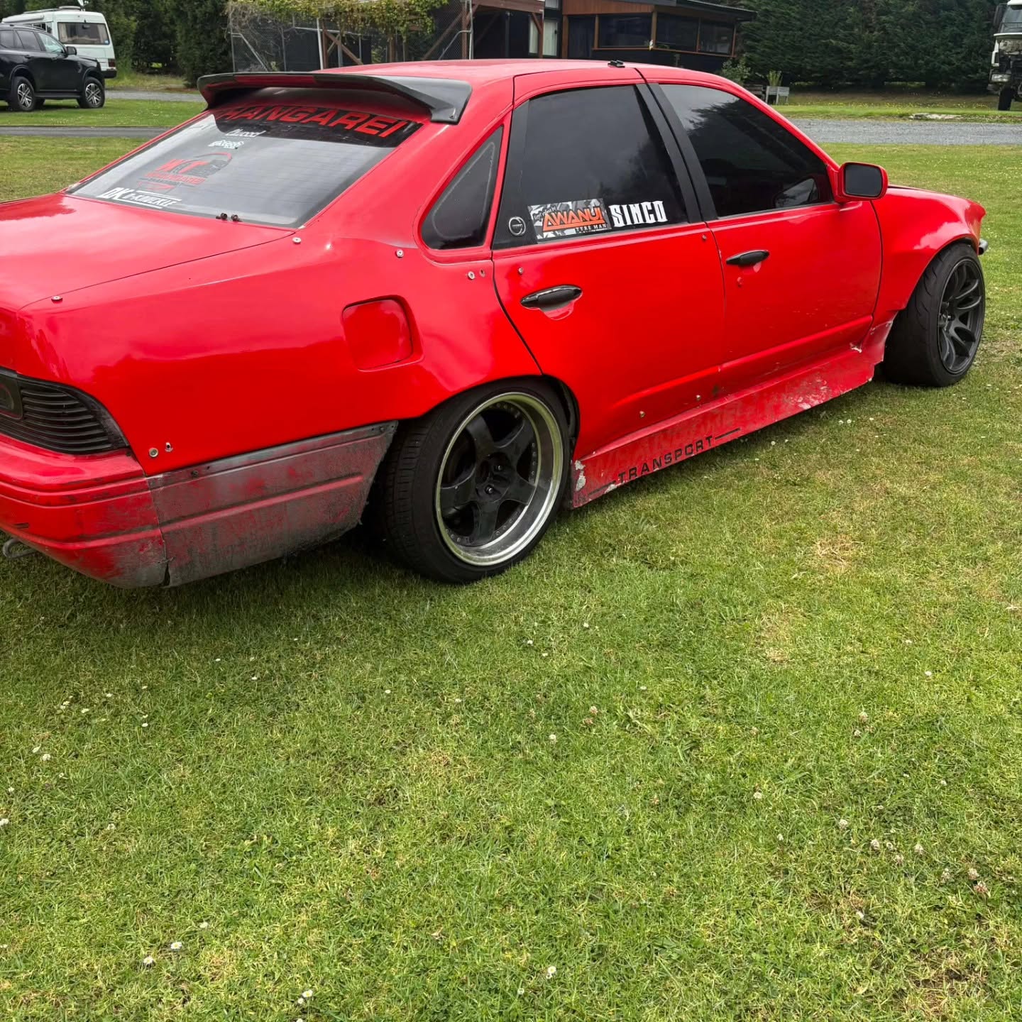 A31 75mm rear widebody